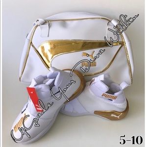 Womans White Puma Set